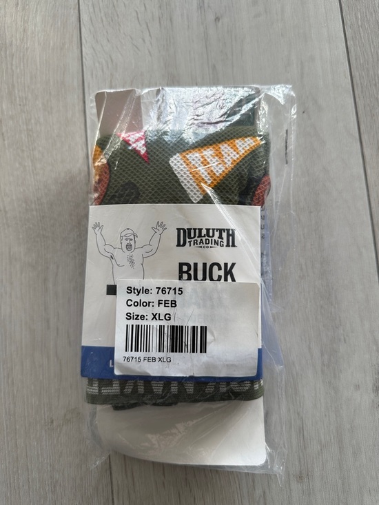Duluth Trading Co Other - Duluth Trading Co. Buck Naked Boxer Briefs Patterned XLG NWT IN PACKAGE